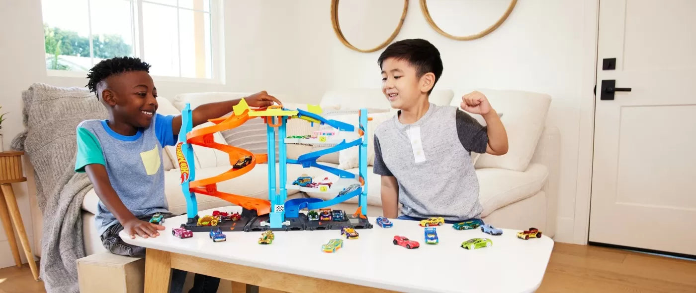HOT WHEELS CITY TURNUL DE CURSE, HOT WHEELS - CITY