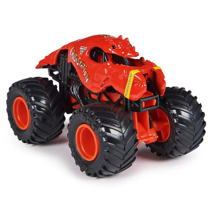 MONSTER JAM MASINUTA METALICA CRUSHSTATION SCARA 1 LA 64, MONSTER JAM