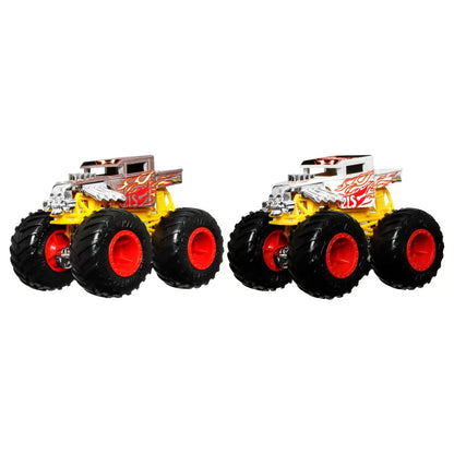 HOT WHEELS MONSTER TRUCK CAMION BONE SHAKER CU CULORI SCHIMBATOARE SCARA 1:64, HOT WHEELS - MONSTER TRUCK