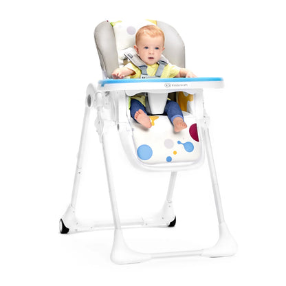 SCAUN DE MASA KINDERKRAFT YUMMY PLIABIL, MULTICOLOR, KINDERKRAFT