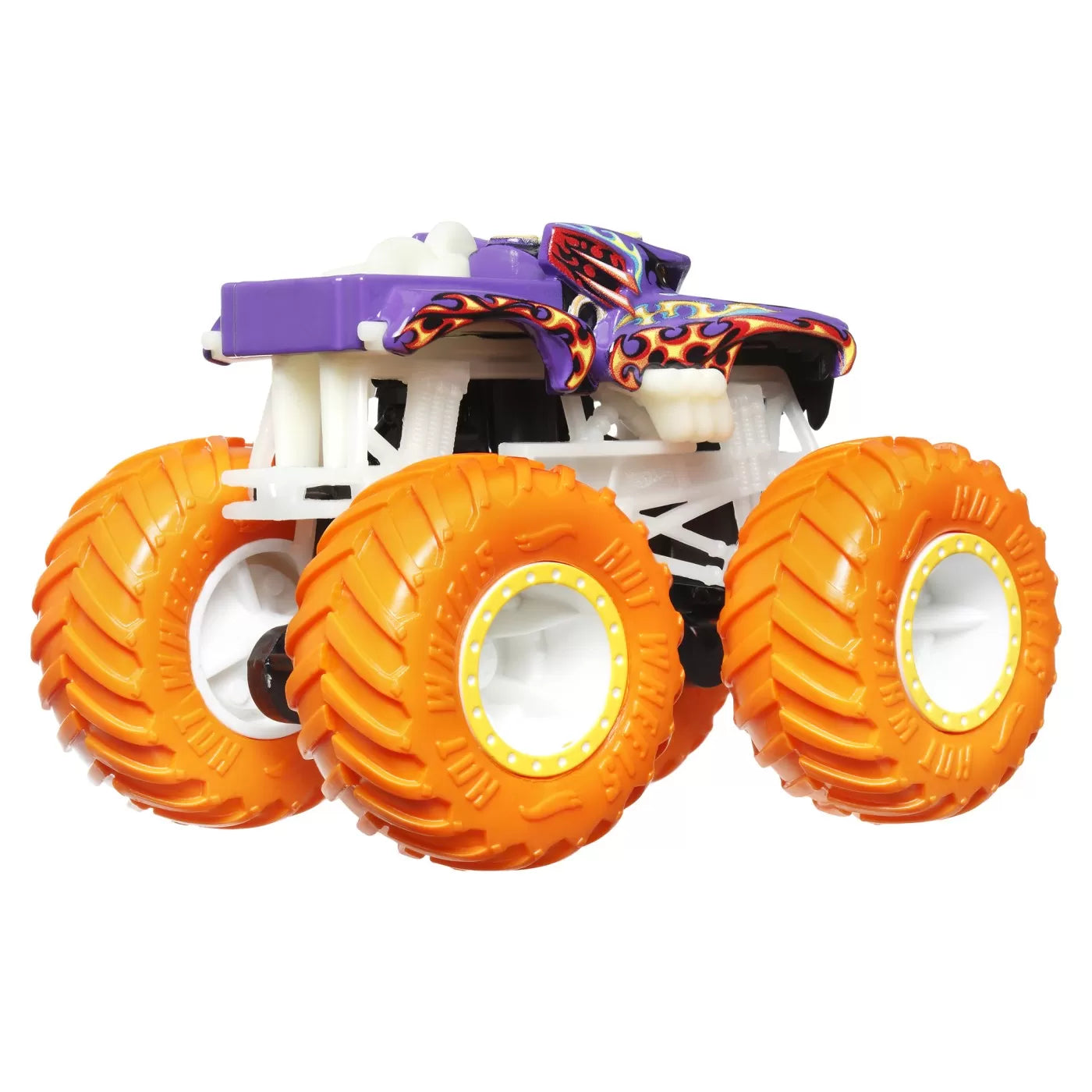 HOT WHEELS MONSTER TRUCK GLOW IN THE DARK MASINUTA HOTWEILER SCARA 1:64, HOT WHEELS - MONSTER TRUCK