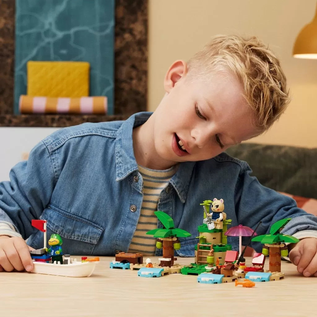 LEGO ANIMAL CROSSING TURUL INSULEI IN BARCA AL LUI KAPP N 77048, LEGO ANIMAL CROSSING