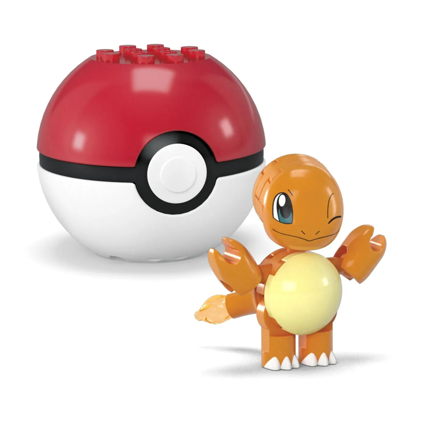 POKEMON MEGA SET DOUA BILE CHARMANDER SI EEVEE 40 PIESE, POKEMON