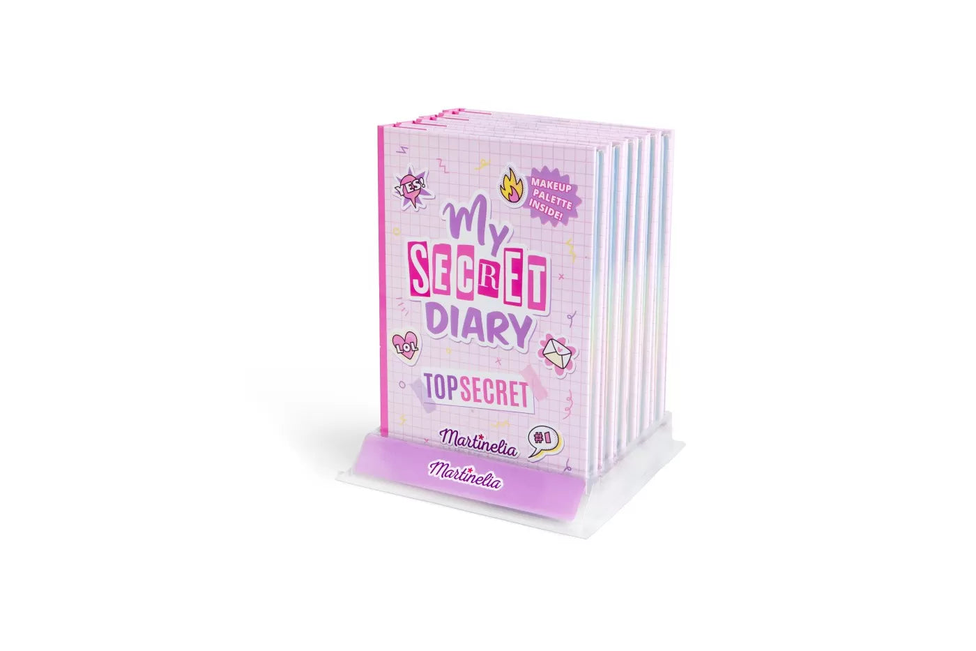 MARTINELIA SUPER GIRL TRUSA DE MACHIAJ IN FORMA DE CARTE, SUPER GIRL