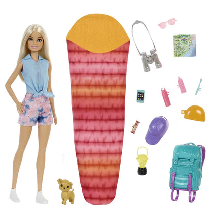 BARBIE CAMPING BARBIE MALIBU CU ACCESORII, BARBIE - TRAVEL