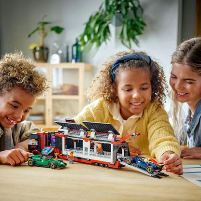 LEGO CITY CAMION F1 CU MASINILE F1 RB20 SI AMR24 60445, LEGO CITY