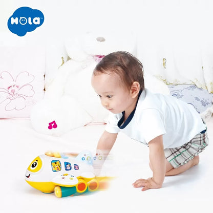 AVIONUL INTERACTIV CU SUNETE SI LUMINI, HOLA