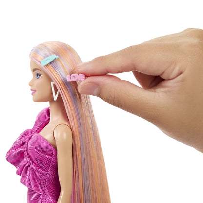 BARBIE PAPUSA BARBIE FUN AND FANCY HAIR, BARBIE - FASHIONISTAS