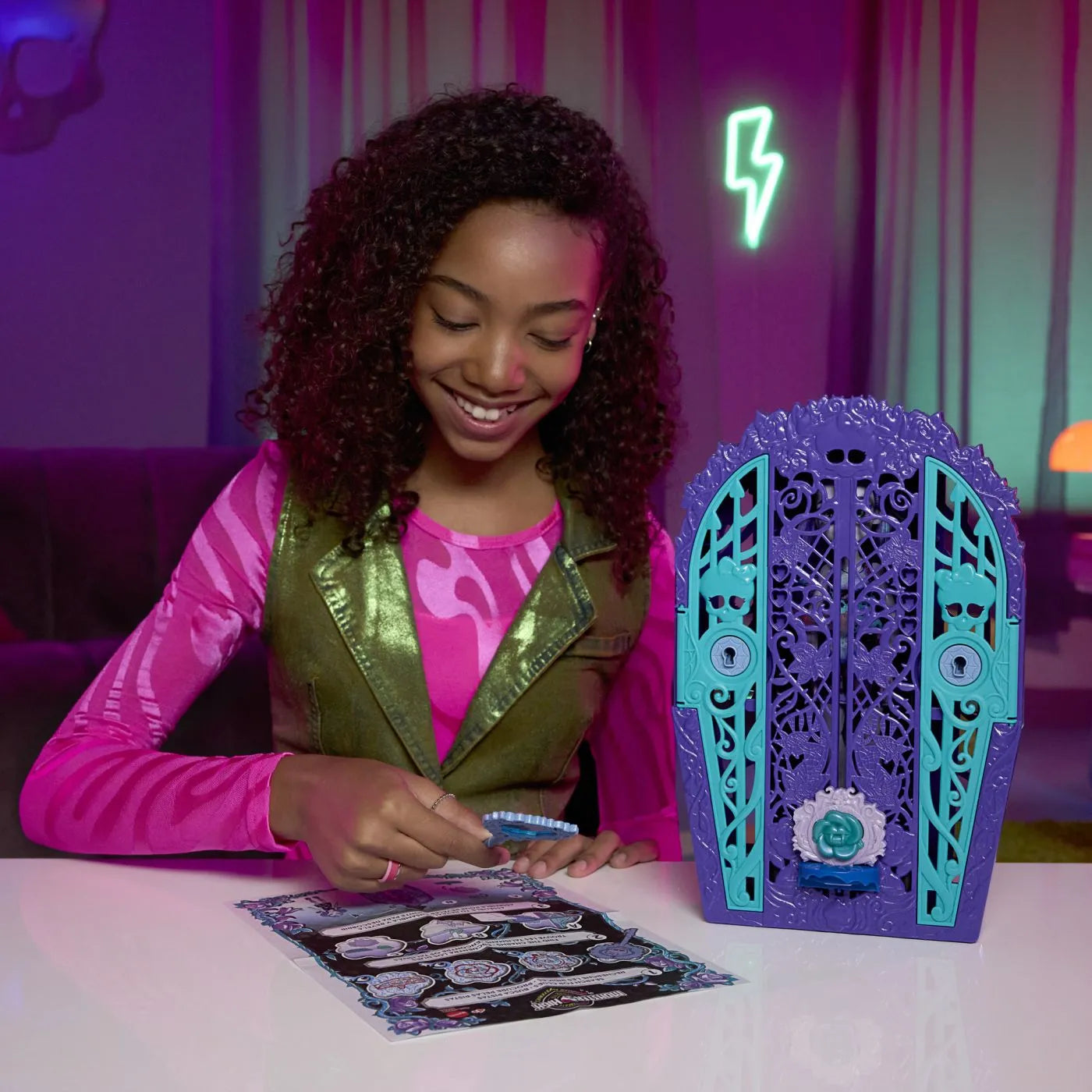 MONSTER HIGH GRADINA DE LA MIEZUL NOPTII PAPUSA TWYLA, MONSTER HIGH