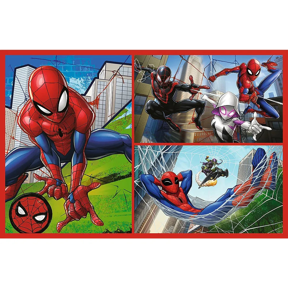 PUZZLE TREFL 2X70 MARVEL SPIDER-MAN AVENTURILE LUI SPIDER-MAN, TREFL 2X70