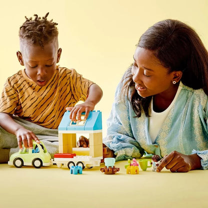 LEGO DUPLO CASA PE ROTI A FAMILIEI 10986, LEGO DUPLO