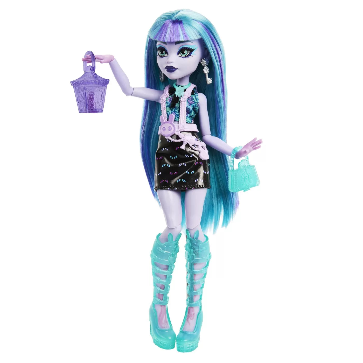 MONSTER HIGH NEON FRIGHTS PAPUSA TWYLA, MONSTER HIGH