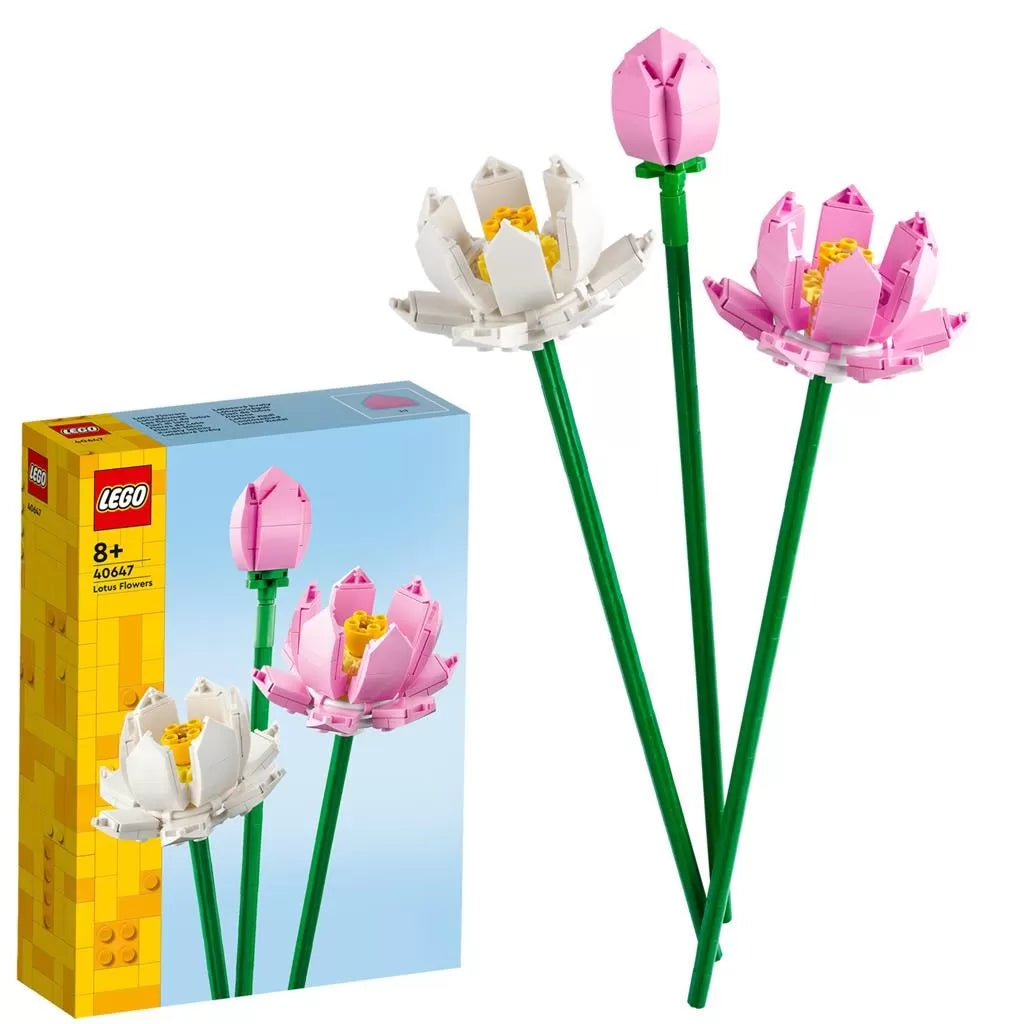 LEGO FLOWERS FLORI DE LOTUS 40647, LEGO FLOWERS