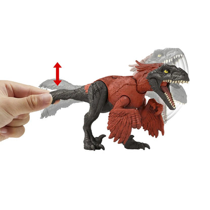 JURASSIC WORLD CHAOS THEORY STRIKE ATTACK DINOZAUR PYRORAPTOR, JURASSIC WORLD