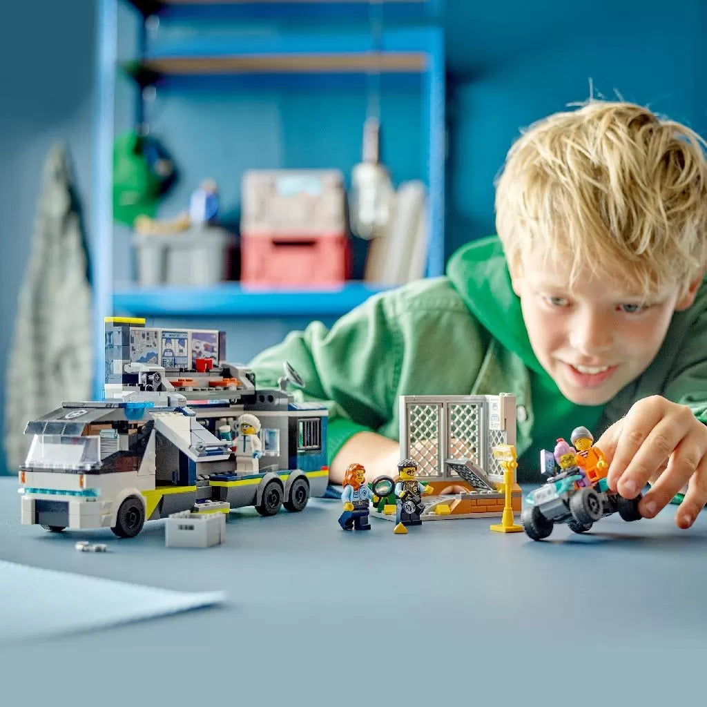 LEGO CITY LABORATOR MOBIL DE CRIMINALISTICA 60418, LEGO CITY