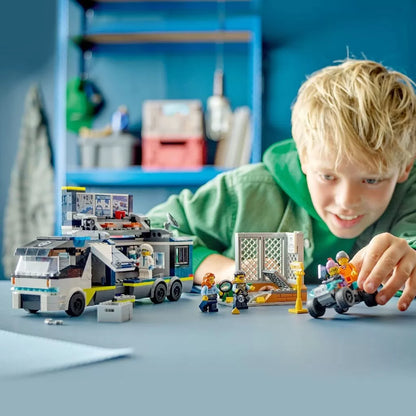 LEGO CITY LABORATOR MOBIL DE CRIMINALISTICA 60418, LEGO CITY