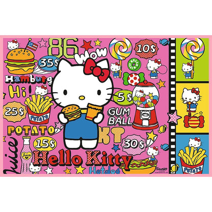 PUZZLE TREFL 2X200 HELLO KITTY SI PRIETENII, TREFL 2X200
