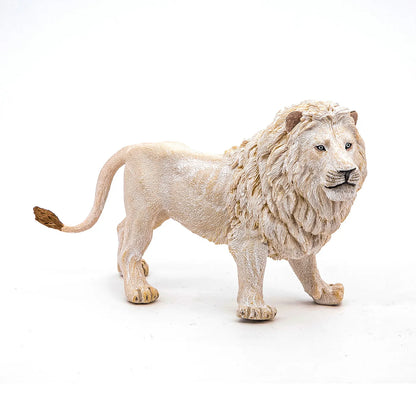 PAPO FIGURINA LEU ALB, ANIMALE SALBATICE