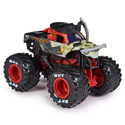 MONSTER JAM MASINUTA METALICA PIRATE'S CURSE SCARA 1 LA 64, MONSTER JAM