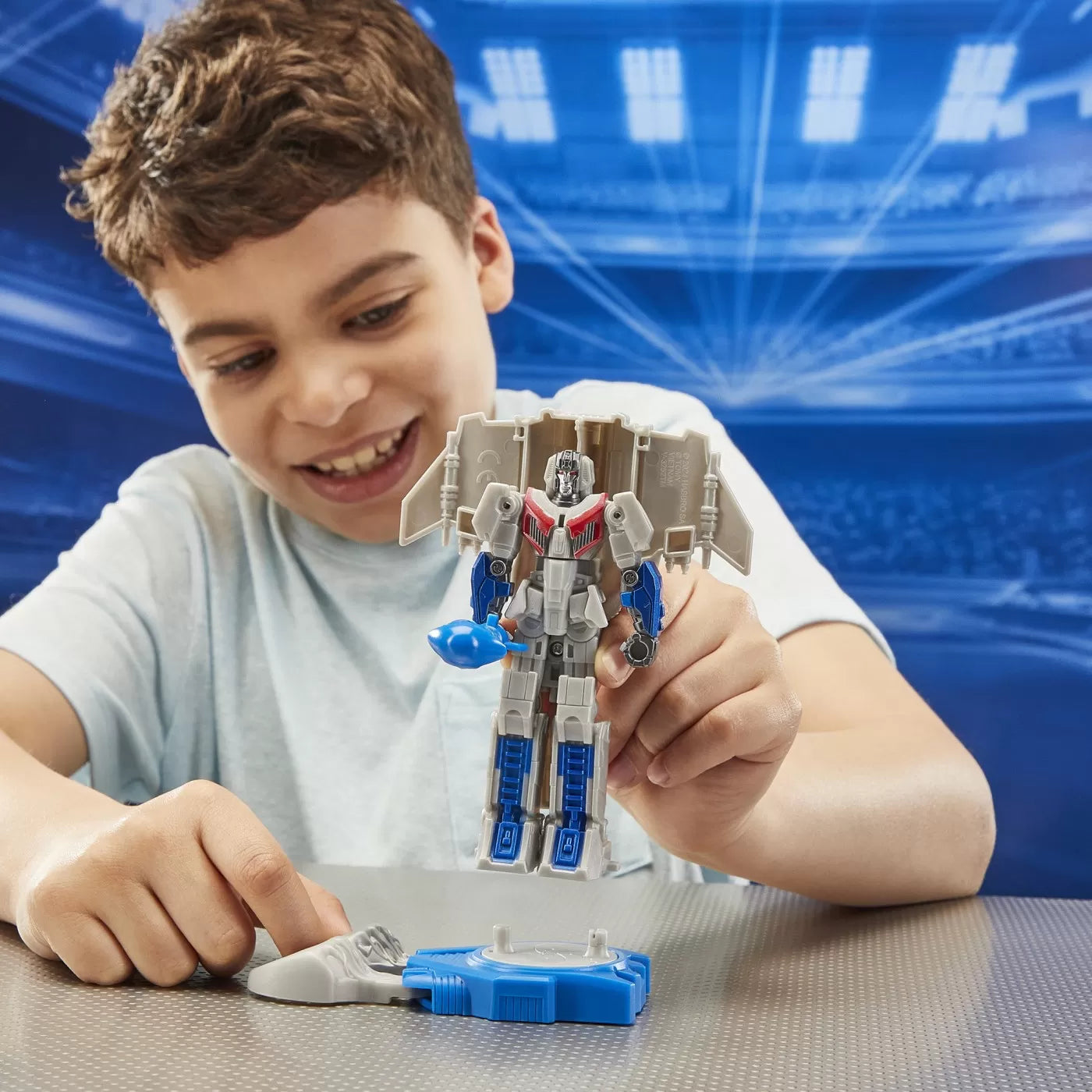TRANSFORMERS ONE ROBOT BATTLERS FIGURINA STARSCREAM 11.5CM, TRANSFORMERS