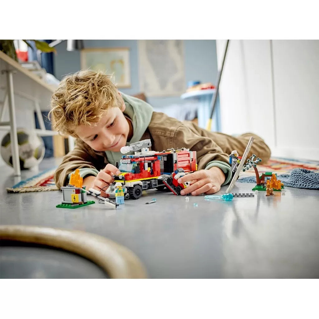 LEGO CITY MASINA UNITATII DE POMPIERI 60374, LEGO CITY