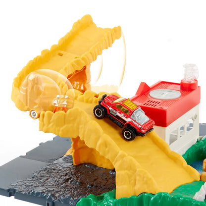 MATCHBOX SET ACTION DRIVERS CANIONUL CU SUNETE SI LUMINI, MATCHBOX