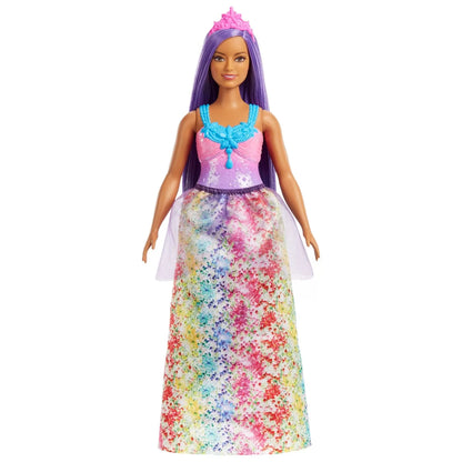 BARBIE DREAMTOPIA PAPUSA PRINTESA CU PAR MOV, BARBIE - DREAMTOPIA