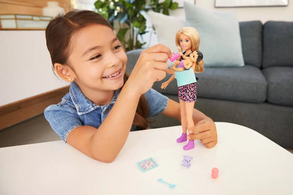 BARBIE PAPUSA SKIPPER FIRST JOBS BABYSITTER PAPUSA BLONDA, BARBIE - I CAN BE