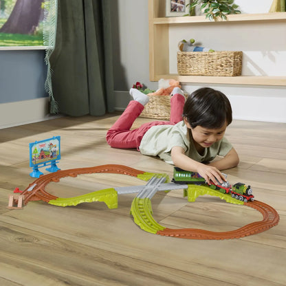 THOMAS SET DE JOACA TRENULET CU CIRCUIT SI ACCESORII WHIFFS RECYCLING RUN, THOMAS - THOMAS