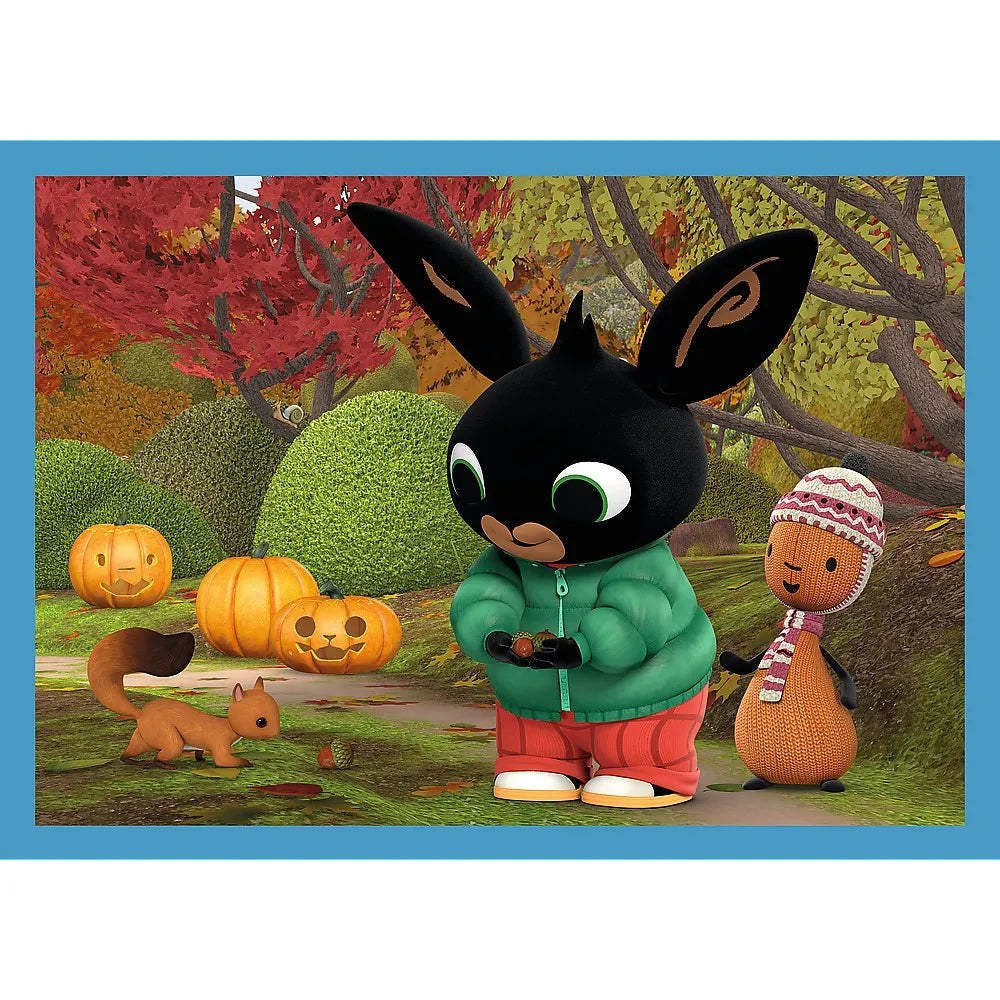 PUZZLE TREFL 4IN1 ACAMAR FILMS HAPPY BING, TREFL 4IN1