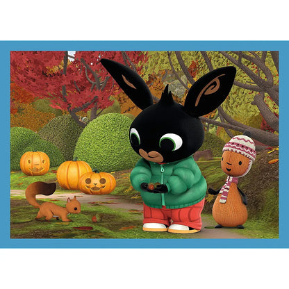 PUZZLE TREFL 4IN1 ACAMAR FILMS HAPPY BING, TREFL 4IN1
