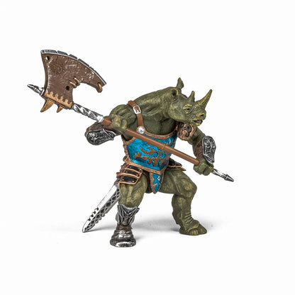PAPO FIGURINA RINOCER MUTANT, PERSONAJE MEDIEVALE FANTASTICE