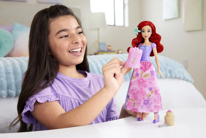 DISNEY PRINCESS SPIN AND REVEAL PAPUSA ARIEL, DISNEY PRINCESS