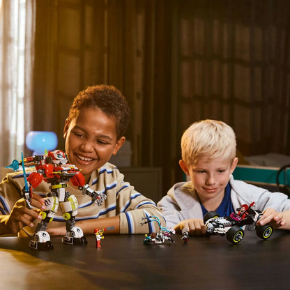 LEGO DREAMZZZ ROBOTUL TIGRU AL LUI COOPER SI MASINA HOT ROD A LUI ZERO 71497, LEGO DREAMZ