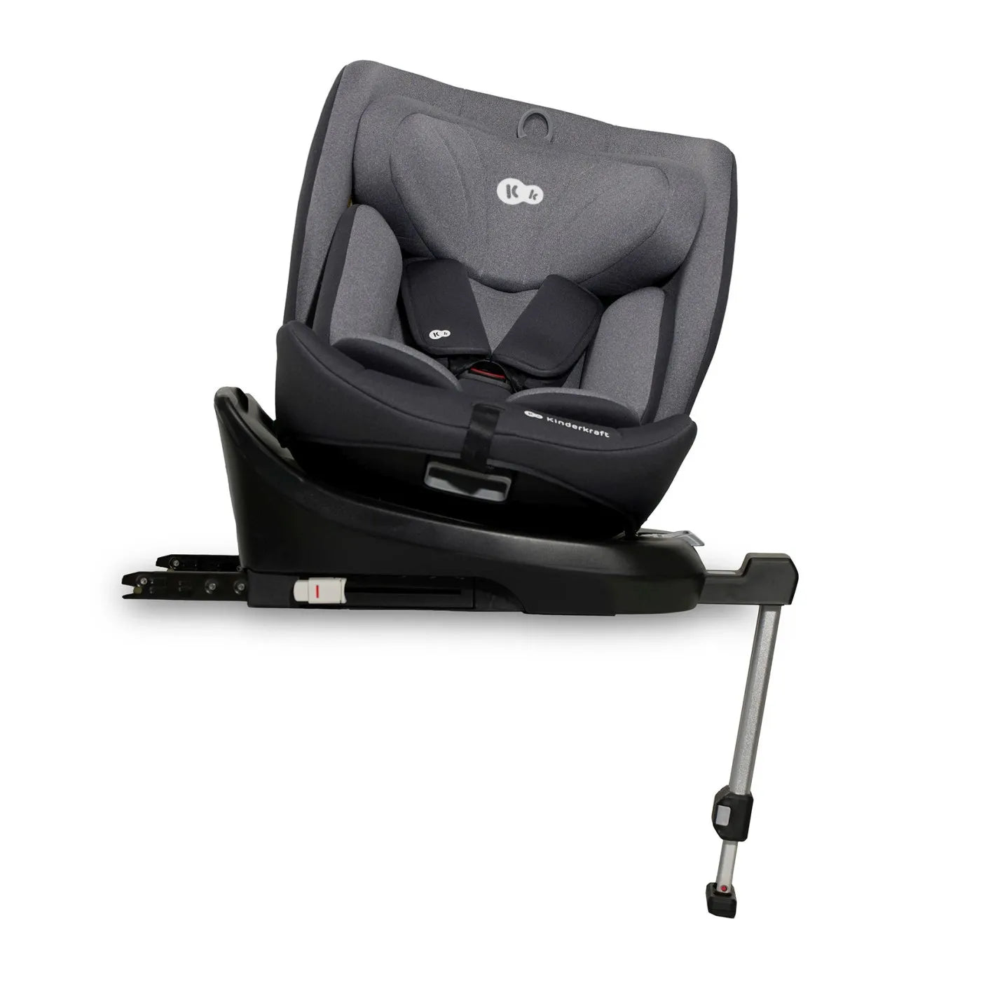 SCAUN AUTO I-SIZE, 40-150 CM, KINDERKRAFT I-360, GREY, KINDERKRAFT