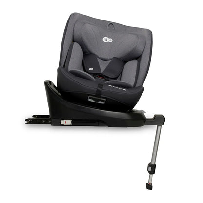 SCAUN AUTO I-SIZE, 40-150 CM, KINDERKRAFT I-360, GREY, KINDERKRAFT