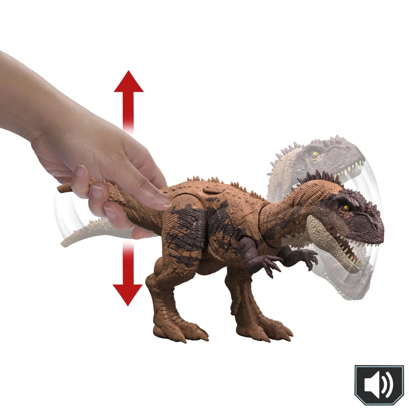 JURASSIC WORLD CHAOS THEORY WILD ROAR DINOZAUR KRYPTOPS, JURASSIC WORLD