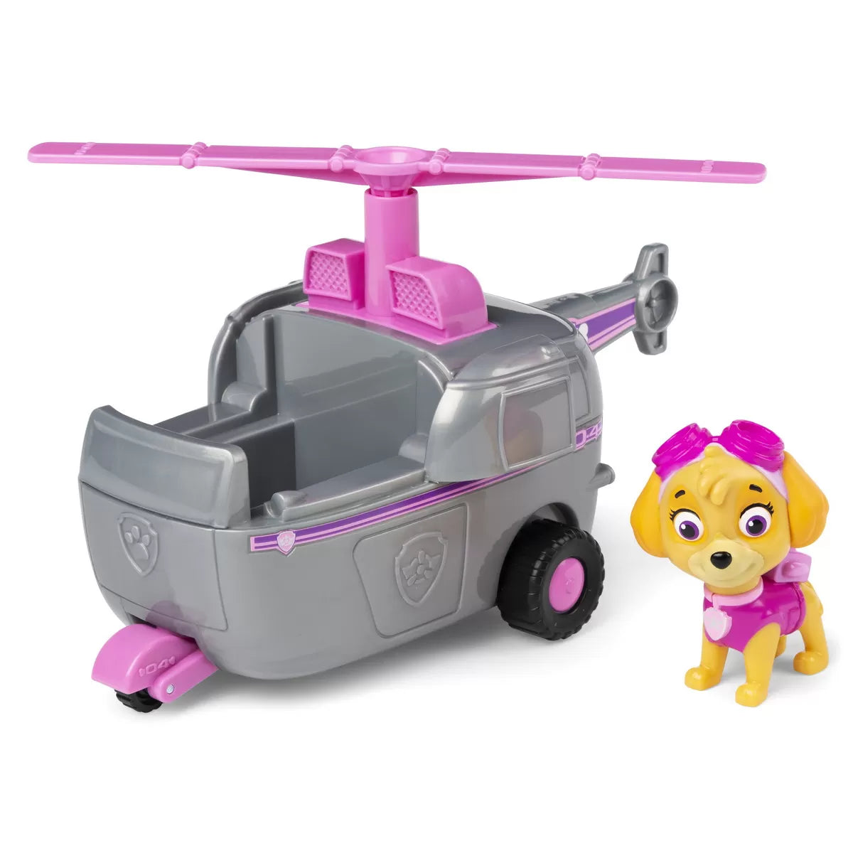 PATRULA CATELUSILOR VEHICULE CU FIGURINA SKYE, PATRULA CATELUSILOR