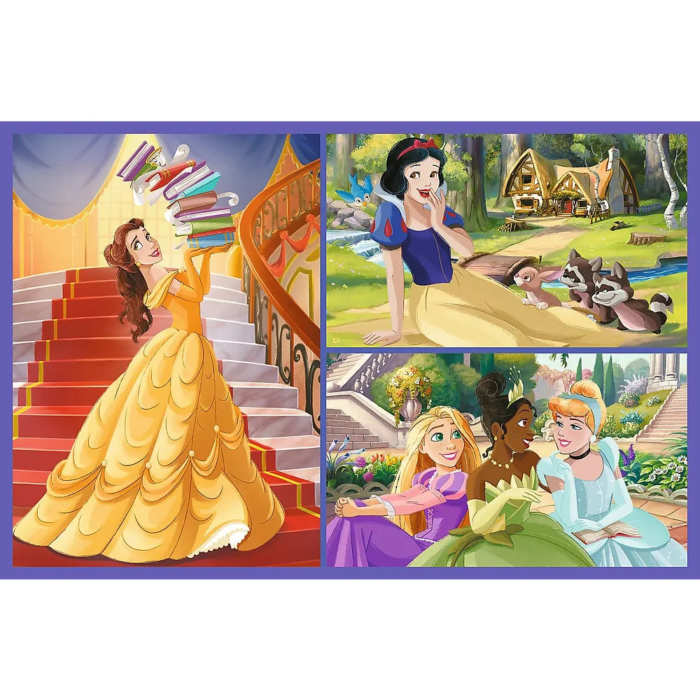 PUZZLE TREFL 2X70 DISNEY PRINCESS VIATA PRINTESELOR DISNEY, TREFL 2X70