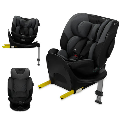 SCAUN AUTO KINDERKRAFT I-FIX, I-SIZE 40-150 CM, GRAPHITE BLACK, KINDERKRAFT