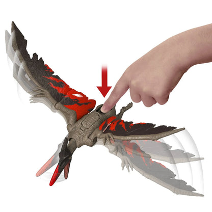 JURASSIC WORLD CHAOS THEORY WILD ROAR DINOZAUR PTERANODON, JURASSIC WORLD