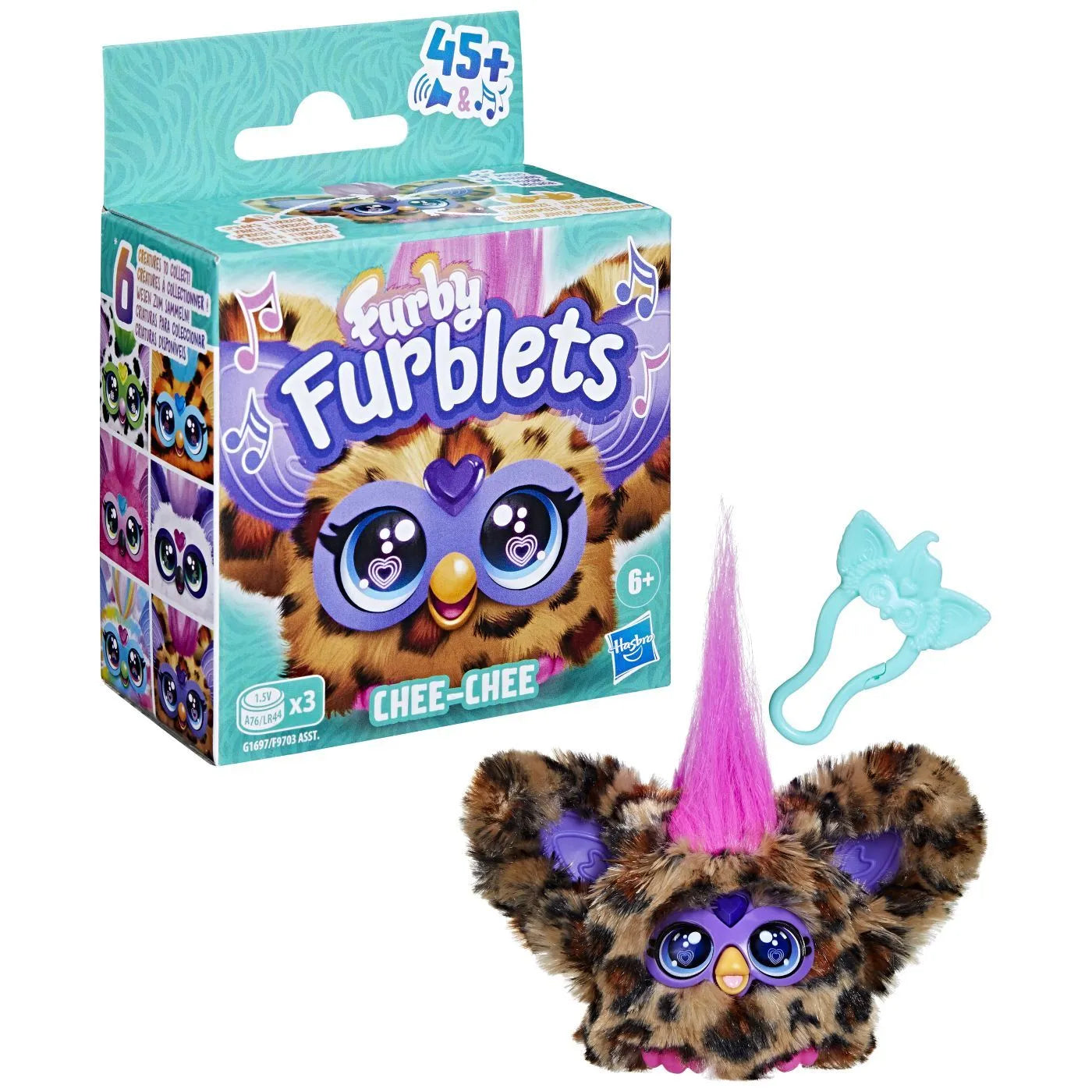 FURBY FURBLETS JUCARIE INTERACTIVA CHEE-CHEE, FURBY