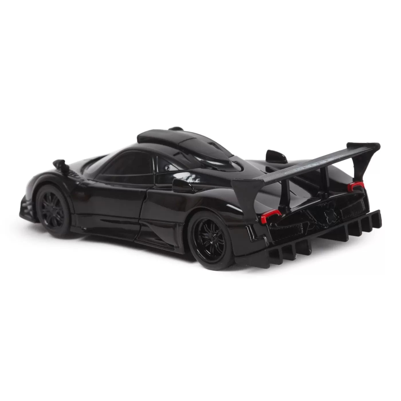 MASINUTA METALICA CONVERTIBILA PAGANI ZONDA R NEGRU CU SCARA 1 LA 32, RASTAR METAL 1:32
