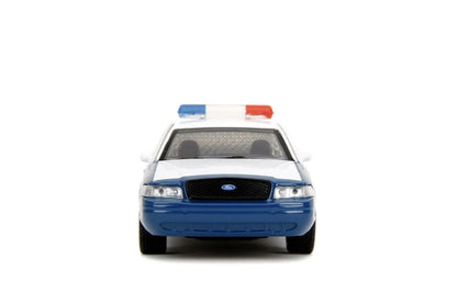 JADA THE WALKING DEAD RICK CRIMES MASINUTA METALICA FORD CROWN VICTORIA SCARA 1:32, JADATOYS