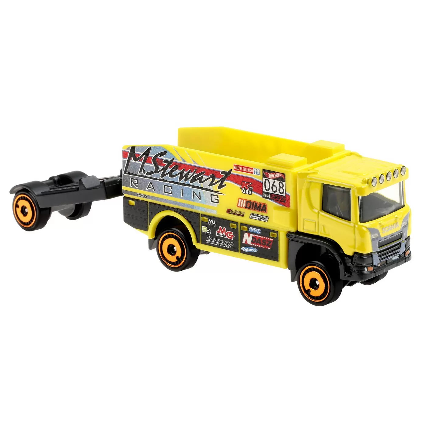 HOT WHEELS CAMION SCANIA RALLY TRUCK, HOT WHEELS - VEHICULE