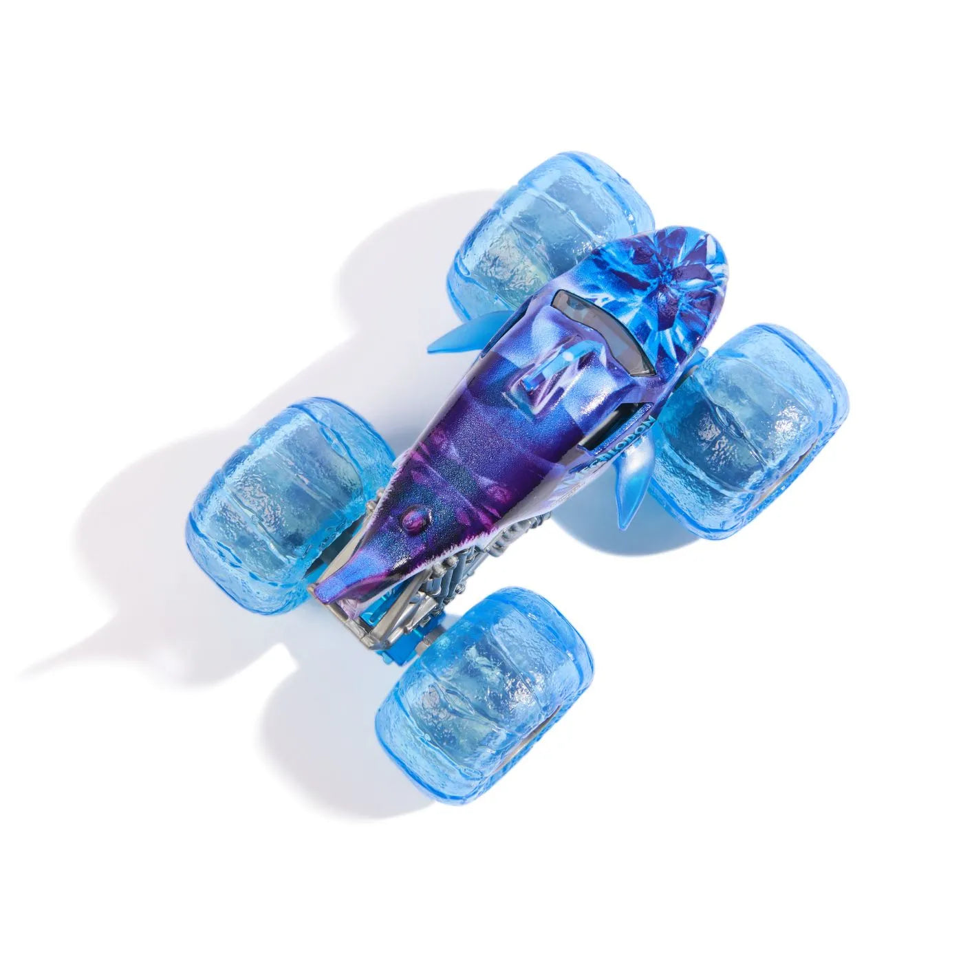MONSTER JAM MASINUTA METALICA MEGALODON MOV SCARA 1 LA 64, MONSTER JAM