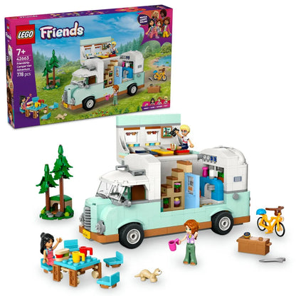 LEGO FRIENDS AVENTURA ÎN RULOTA CU PRIETENII 42663, LEGO FRIENDS