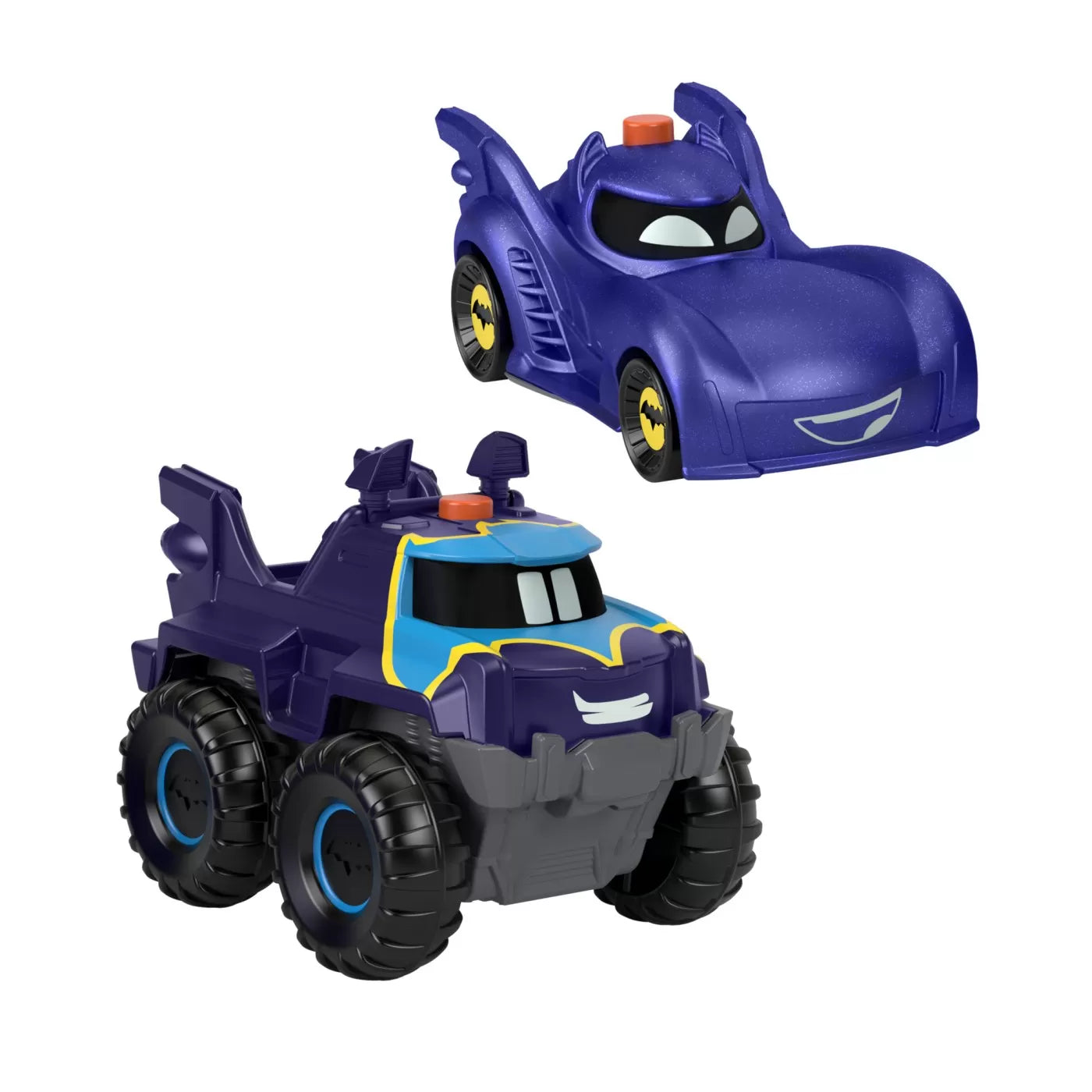 FISHER PRICE BATWHEELS SET 2 MASINUTE CU LUMINI SCARA 1:55, FISHER PRICE - BATWHEELS