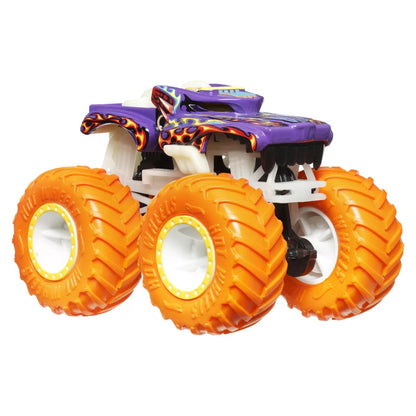 HOT WHEELS MONSTER TRUCK GLOW IN THE DARK MASINUTA HOTWEILER SCARA 1:64, HOT WHEELS - MONSTER TRUCK