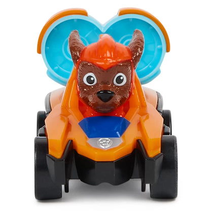 PATRULA CATELUSILOR PUP SQUAD RACERS VEHICUL METALIC ZUMA SCARA 1:55, PATRULA CATELUSILOR